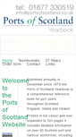 Mobile Screenshot of portsofscotland.co.uk
